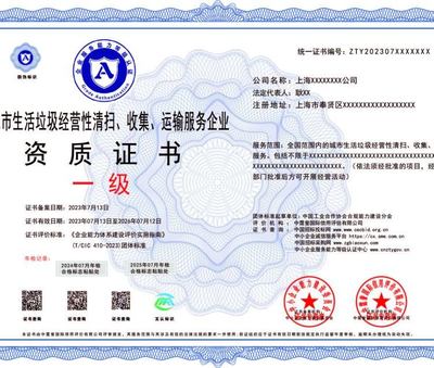 城市生活垃圾經(jīng)營性清掃、收集、運輸服務企業(yè)資質證辦理指南 流程與時間詳解